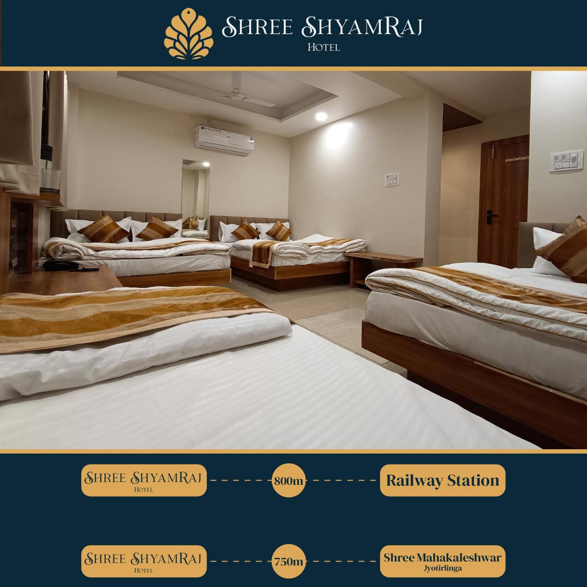 Shree Shyamraj Hotel Uddzsaín Kültér fotó